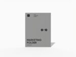 Portfolio folder mockup