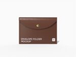 Envelope folder mockup