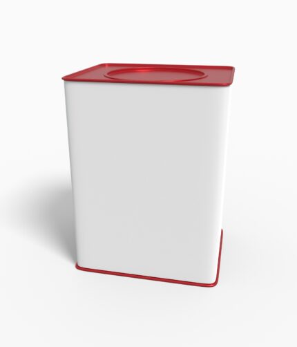 Square can aluminum cans tin mockup 503560