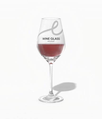 12 oz drinking glasses mockup