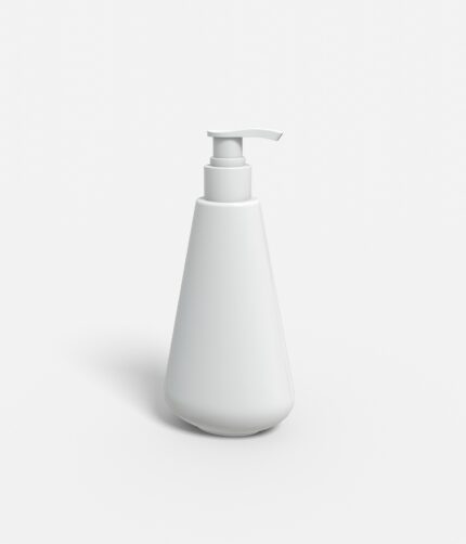 Bottles plastic product label mockup 504630