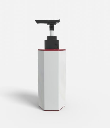 Bottles plastic product label mockup 504700