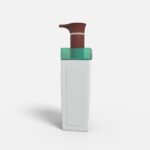 Bottles plastic product label mockup 504760