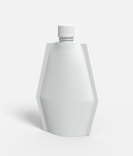 Spout pouch mylar bag mockup 602410