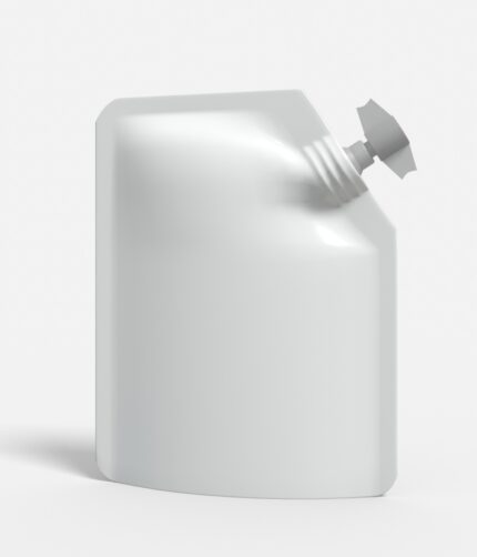 Flexible packaging mylar bag mockup 602420