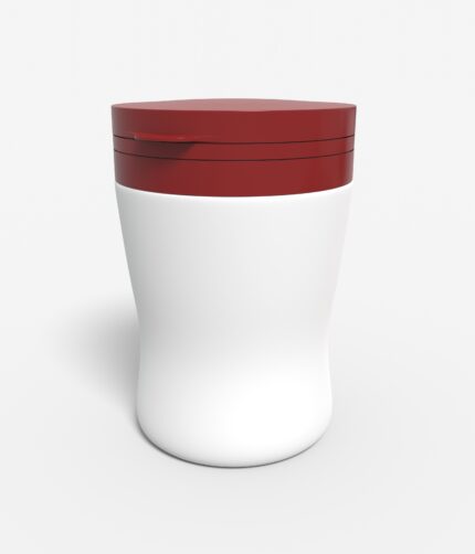 Chewing gum bottle mockup 501690