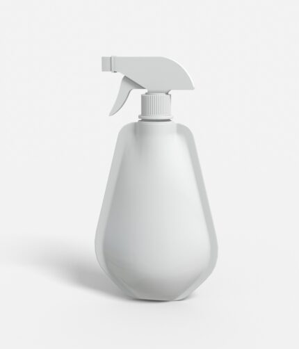 Flexible packaging mylar bag spray mockup 602450