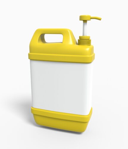 Bottles plastic product label mockup 502640