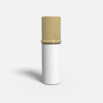 Bottles glass product label mockup 504910