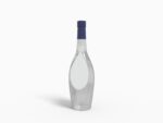 Bottles glass product label mockup 505000