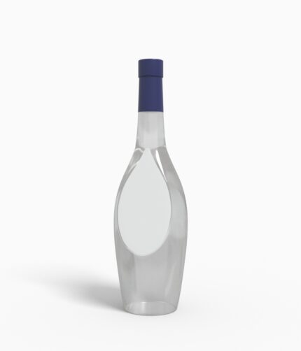 Bottles glass product label mockup 505000