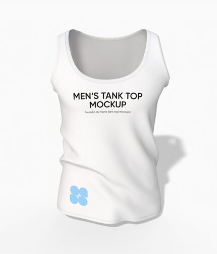 Men‘s tank top mockup