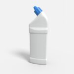 Bottles plastic product label mockup 505080