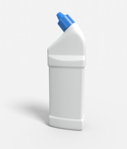 Bottles plastic product label mockup 505080