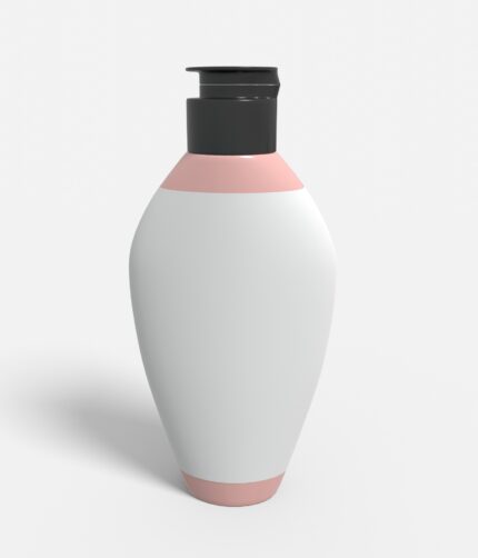 Bottles plastic product label mockup 505390