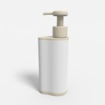 Bottles plastic product label mockup 505410