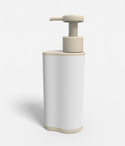 Bottles plastic product label mockup 505410