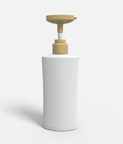 Bottles plastic product label mockup 505420