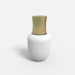 Bottles plastic product label mockup 505560