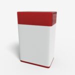 Square can aluminum cans tin mockup 505630