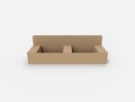 Display boxes/stands two-square backplanes mockup 170030