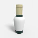 Bottles plastic product label mockup 505780