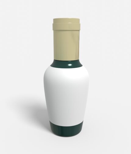 Bottles plastic product label mockup 505780