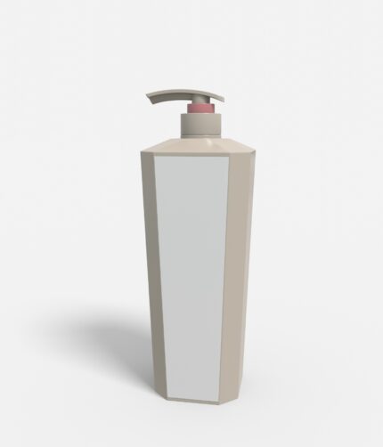 Bottles plastic product label mockup 505870