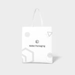 Canvas tote bag mockup