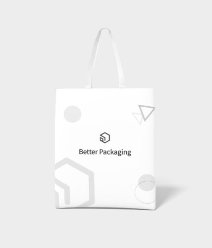 Canvas tote bag mockup