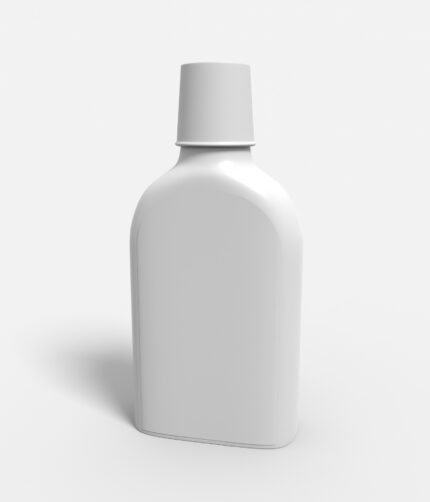 Bottles plastic product label mockup 505970
