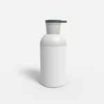 Bottles plastic product label mockup 506090