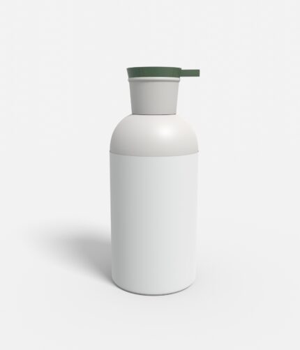 Bottles plastic product label mockup 506090