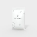 Flexible packaging flour sacks 3-side sealed pouches & bags mockup 600080