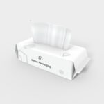 Flexible packaging napskin bags face cloth mockup 600160