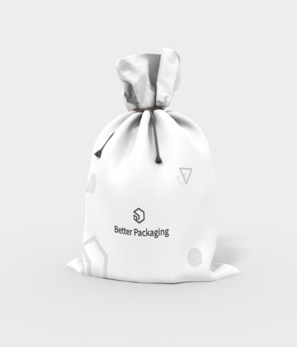 Treasure bag mylar bag mockup 600230