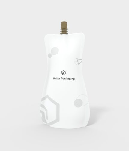 Spout pouch mylar bag mockup 600250