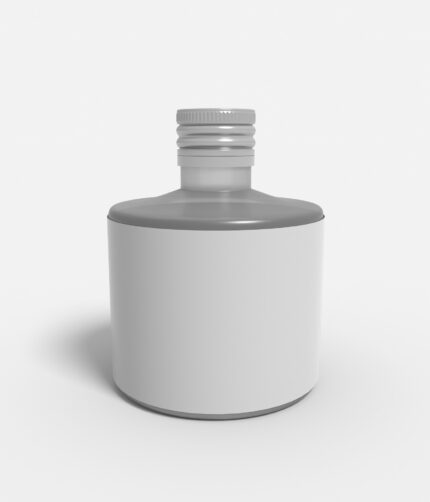 Bottles glass product label mockup 506240