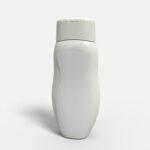 Bottles plastic product label mockup 506280