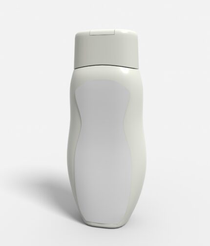 Bottles plastic product label mockup 506280