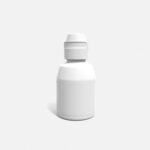 Bottles plastic product label mockup 506330