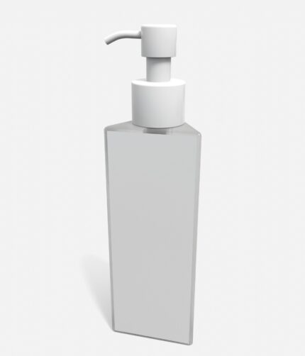 Bottles plastic product label mockup 506390