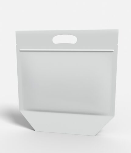 Flexible packaging mylar bag mockup 602720