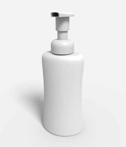 Bottles plastic product label mockup 506540