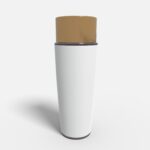 Bottles plastic product label mockup 506870