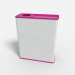 Square can aluminum tin mockup 507130