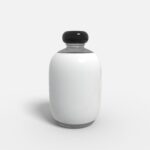 Bottles glass product label mockup 507030