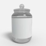 Jars glass mockup 507050