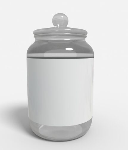 Jars glass mockup 507050