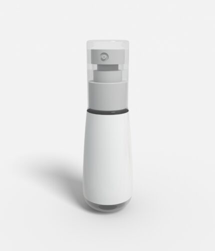 Bottles plastic product label mockup 507160